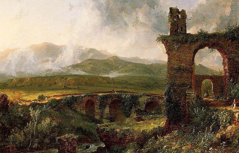 Resti dell'acquedotto Marcio presso Tivoli, Thomas Cole